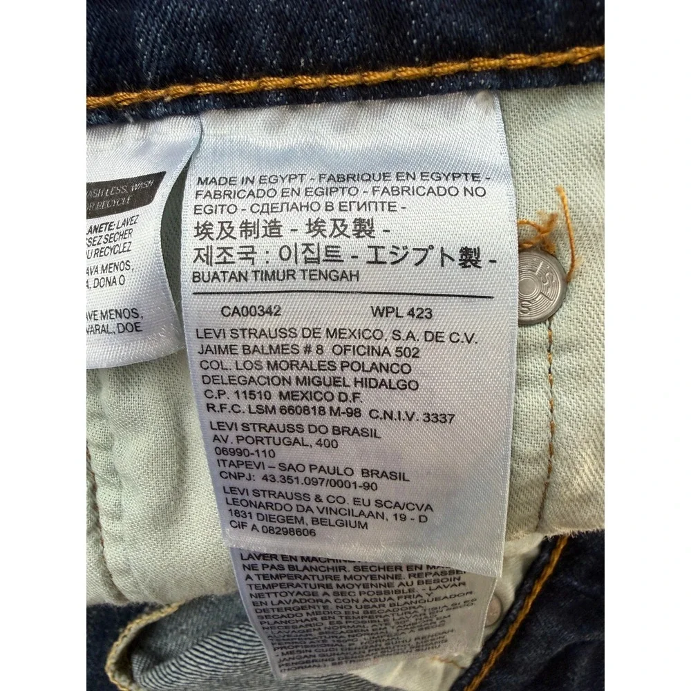 Levi's‎ Mens Loose Straight 569 Jeans 30x30 Actual 32X30 Blue Denim Relaxed Fit